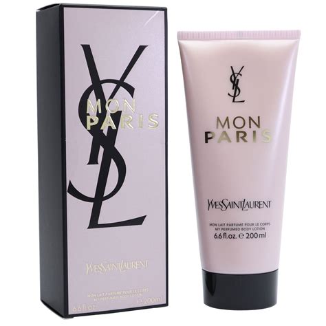 yves saint laurent mon paris body lotion 50ml|ysl Paris body cream 200ml.